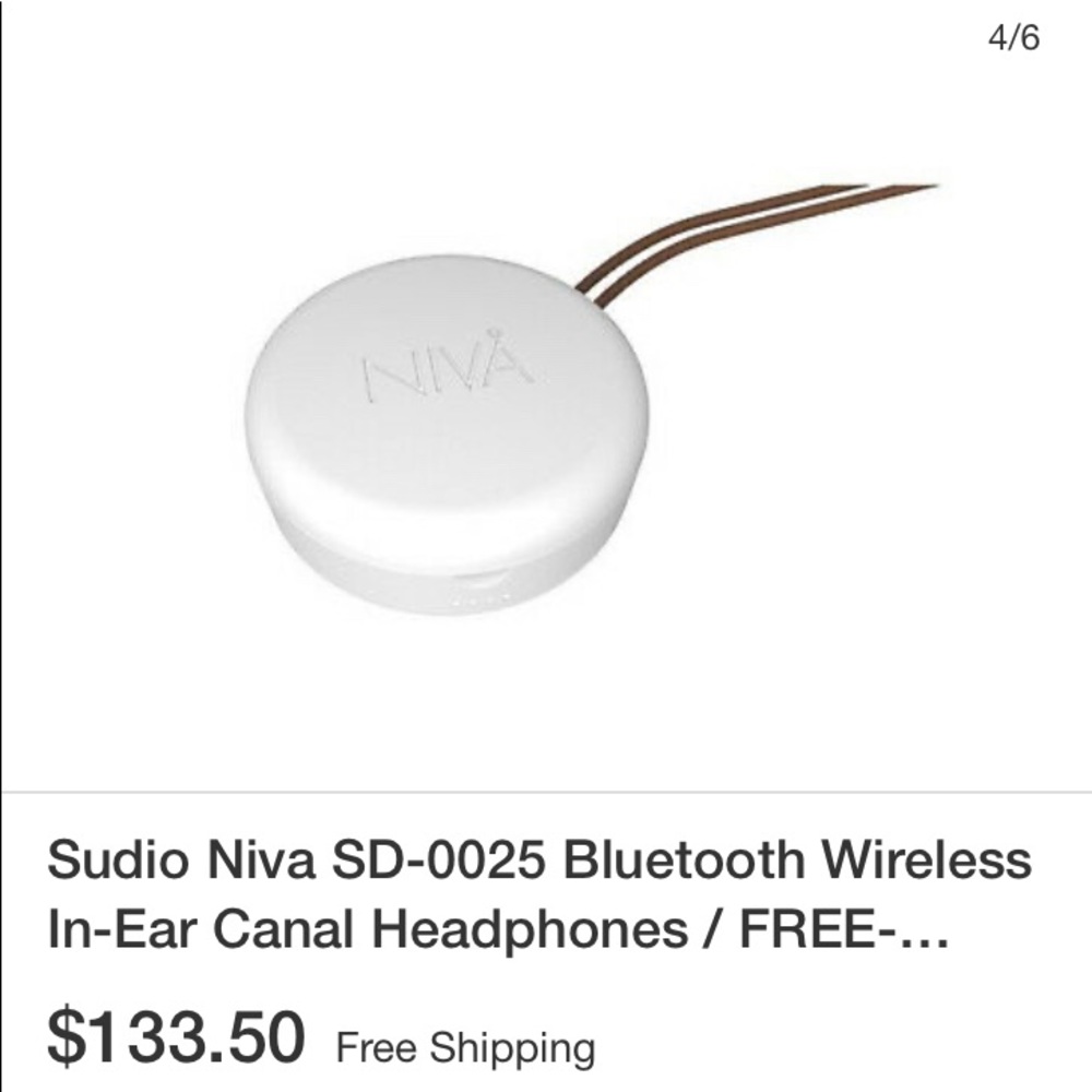 Audio Niva Bluetooth Wireless Headphones